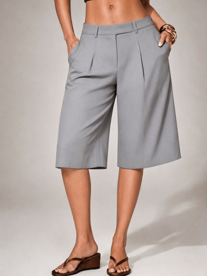 Women's High Waist Tailored Skort