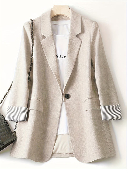Women's Casual Relaxed Fit Blazer