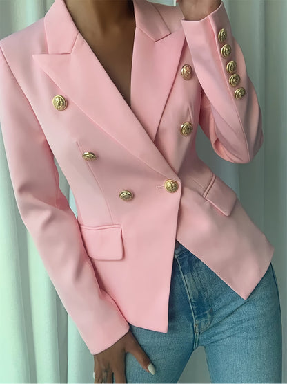 Women's Belted Blazer and Midi Dress Set
