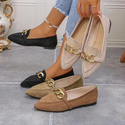 Women's Elegant Pointed Toe Flat Shoe