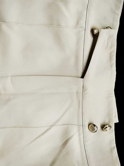 Women's High Waist Tailored Shorts with Pleats