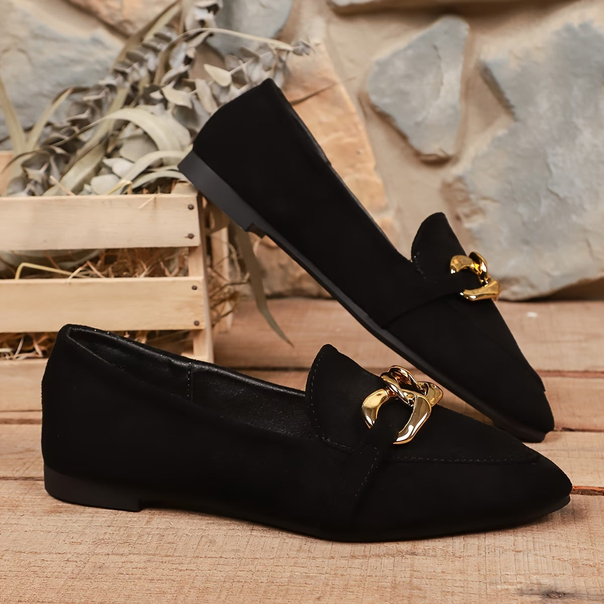Women's Elegant Pointed Toe Flat Shoe