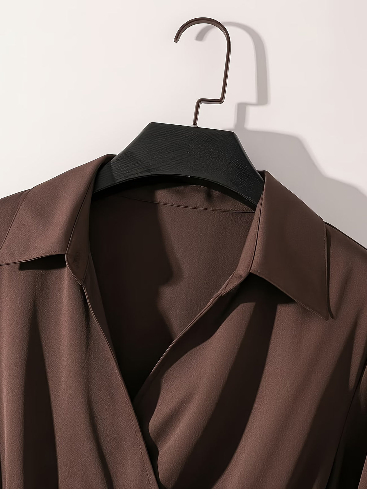 Women's Elegant Long Sleeve Blouse with Tie Detail