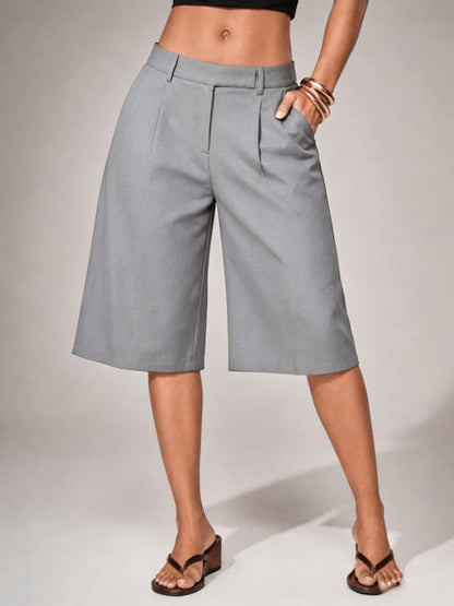 Women's High Waist Tailored Skort