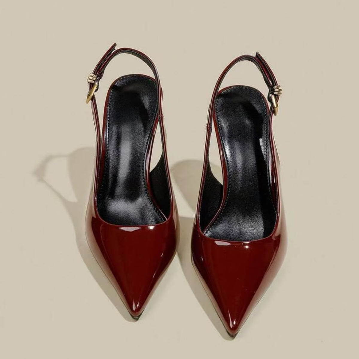 Women's High Heel Sandal with Ankle Strap