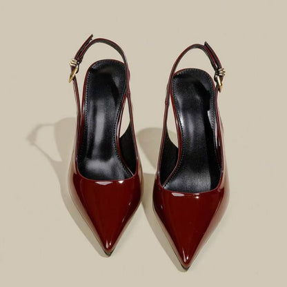 Women's High Heel Sandal with Ankle Strap