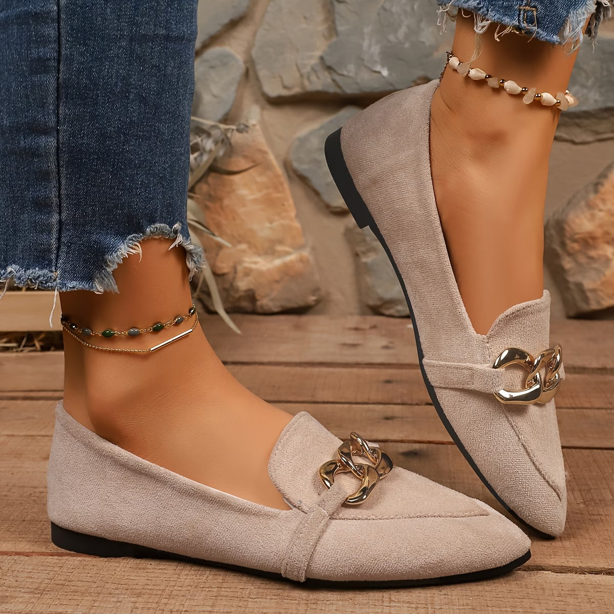 Women's Elegant Pointed Toe Flat Shoe