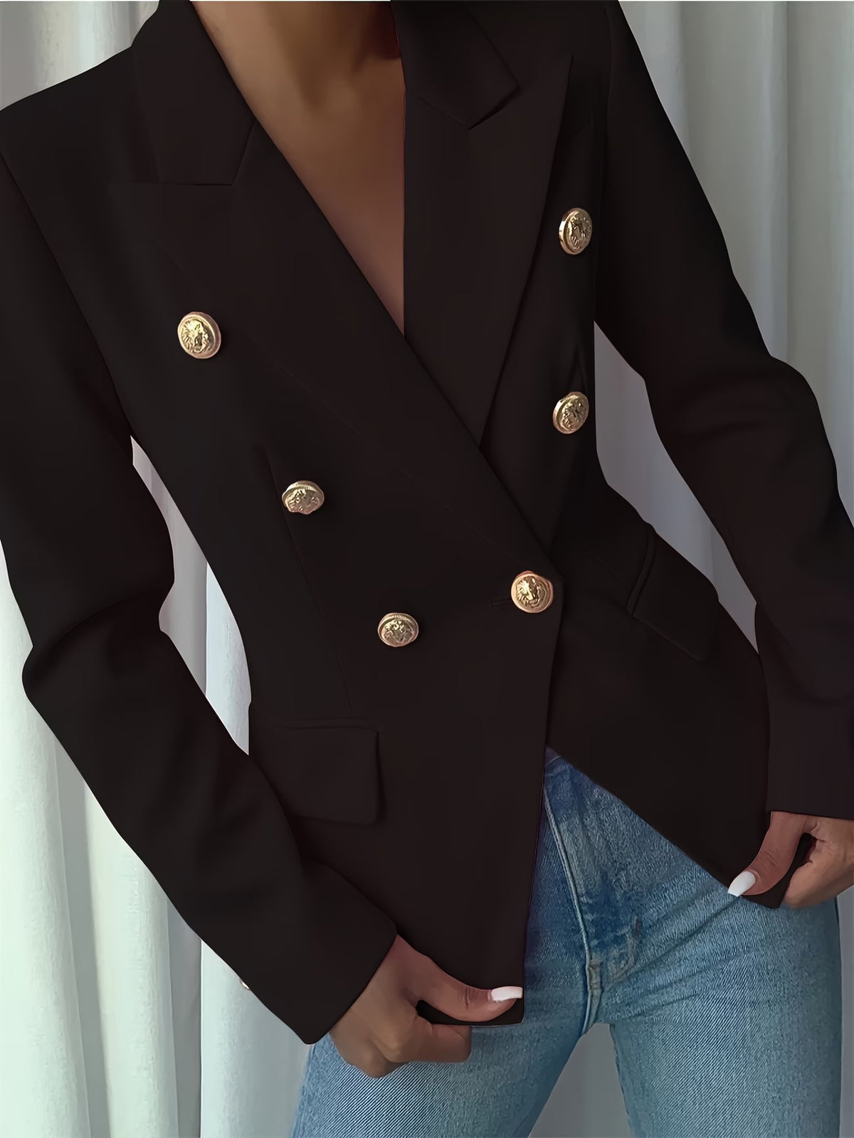 Women's Belted Blazer and Midi Dress Set