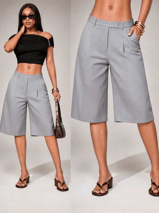Women's High Waist Tailored Skort