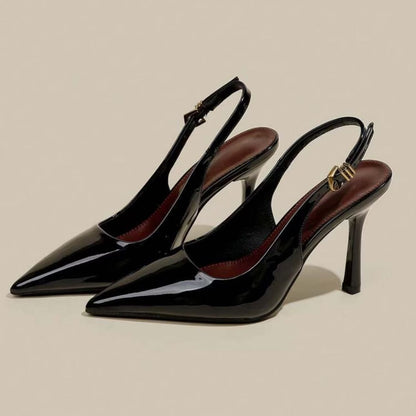 Women's High Heel Sandal with Ankle Strap