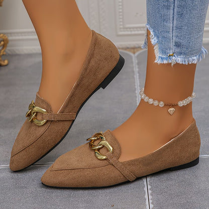 Women's Elegant Pointed Toe Flat Shoe